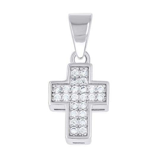 925 Sterling Silver Cz Pendant
