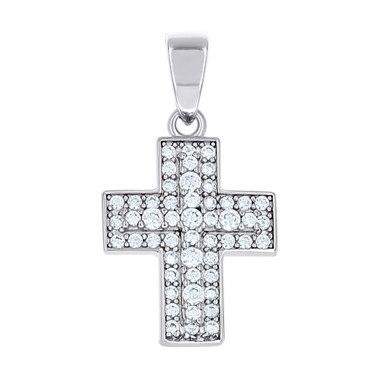 925 Sterling Silver Cz Pendant