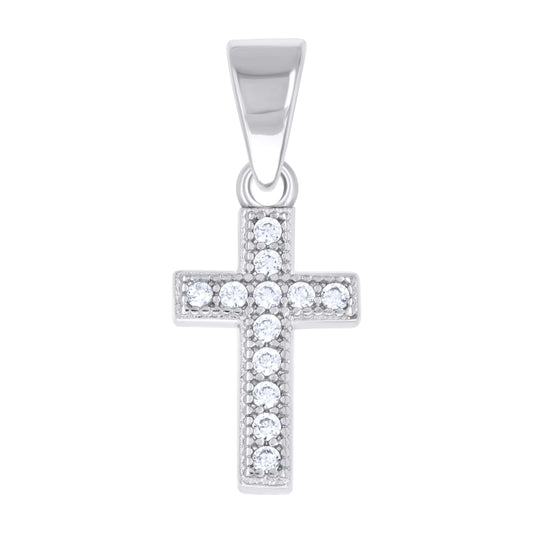 925 Sterling Silver Cz Pendant