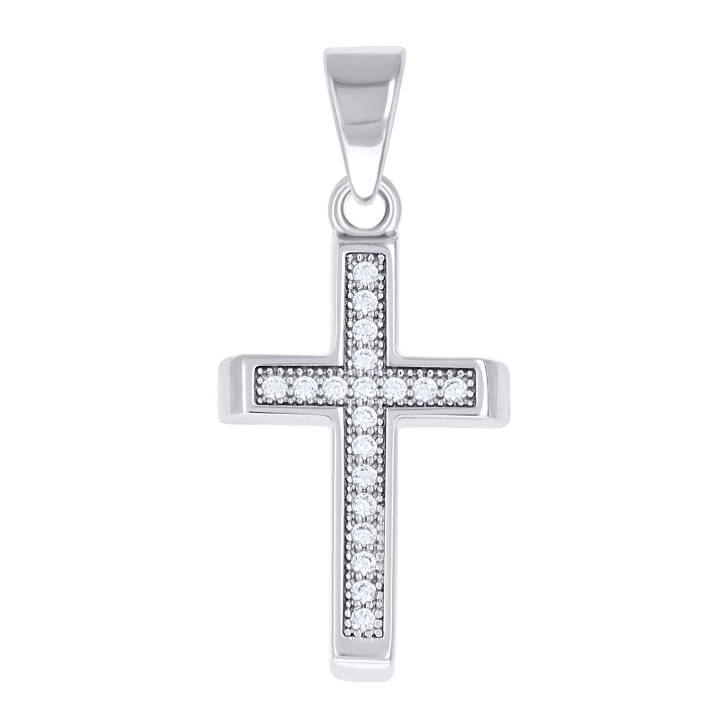 925 Sterling Silver Cz Pendant