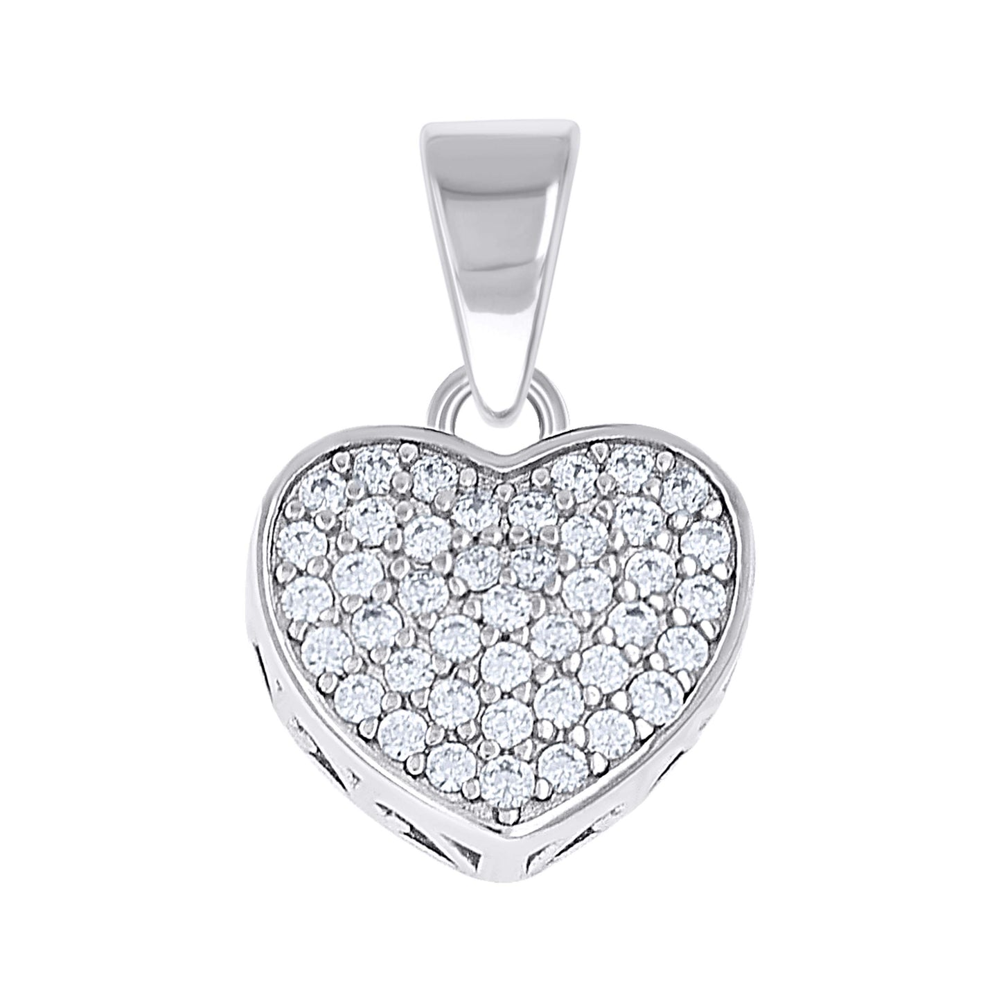 925 Sterling Silver Cz Pendant