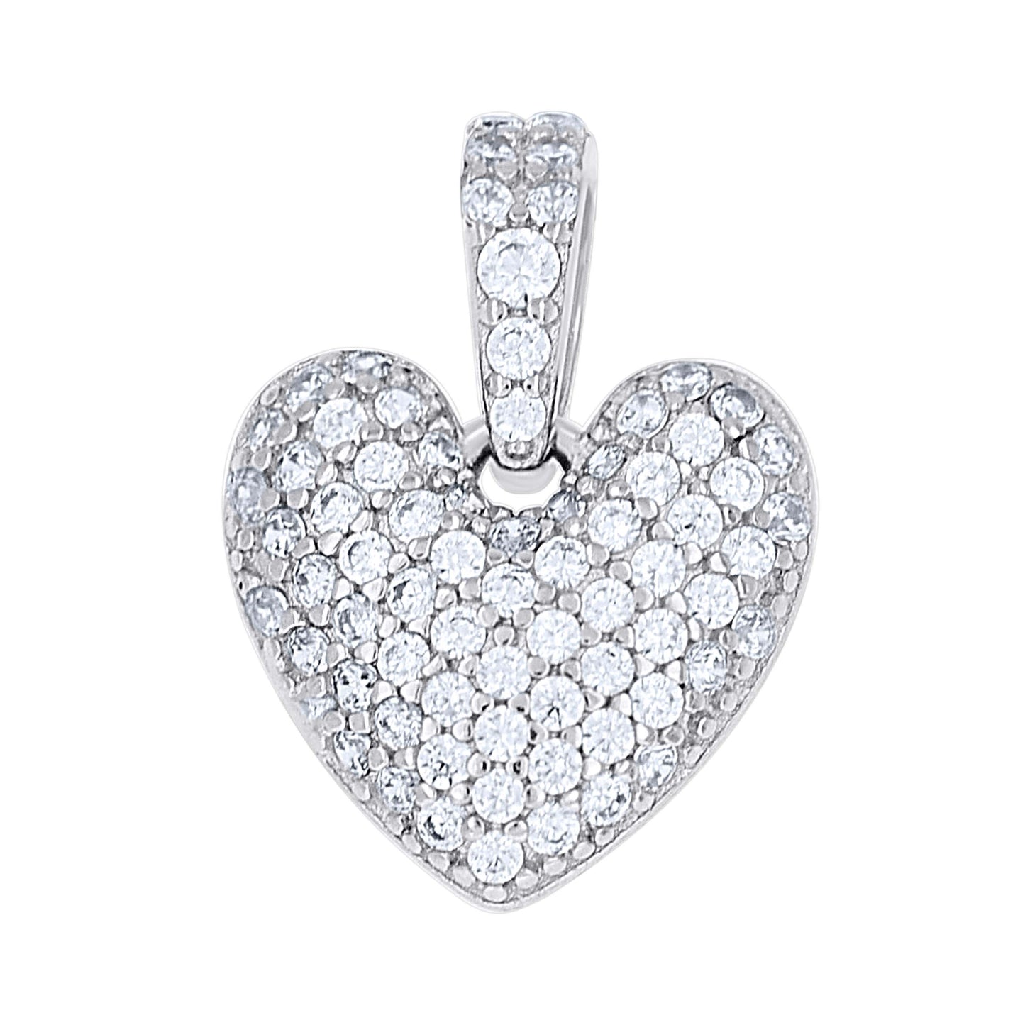 925 Sterling Silver Cz Pendant