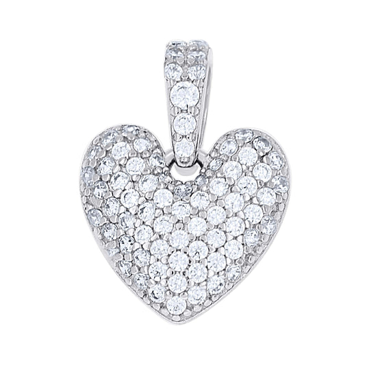 925 Sterling Silver Cz Pendant