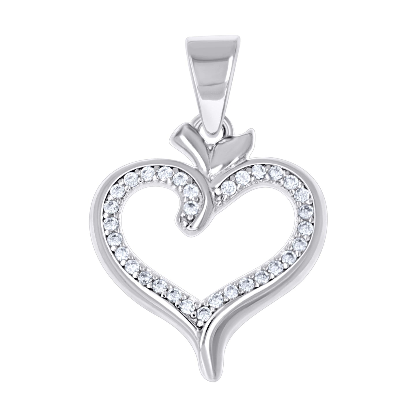 925 Sterling Silver Cz Pendant