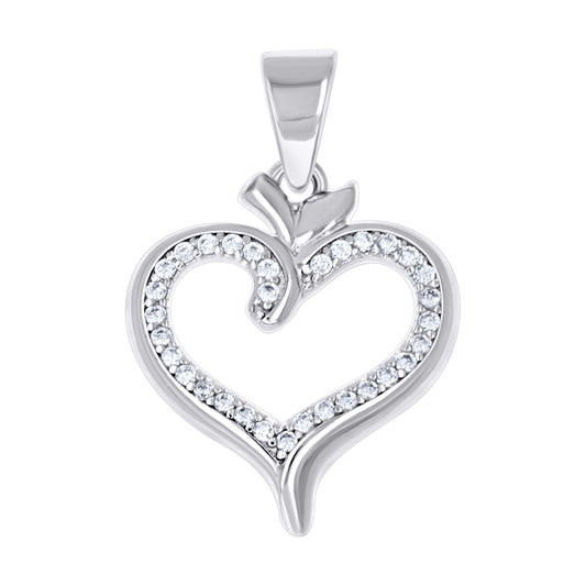 925 Sterling Silver Cz Pendant
