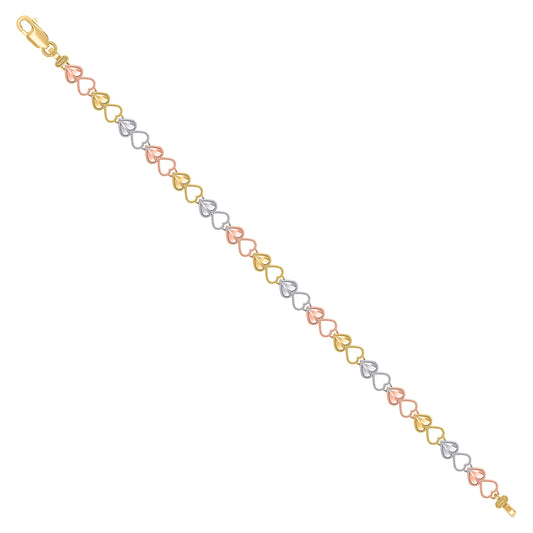 14Kt Gold Bracelet 7.5"