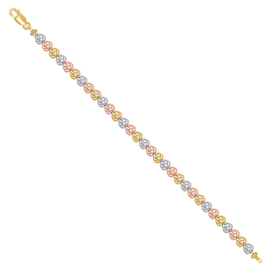 14Kt Gold Bracelet 7.5"