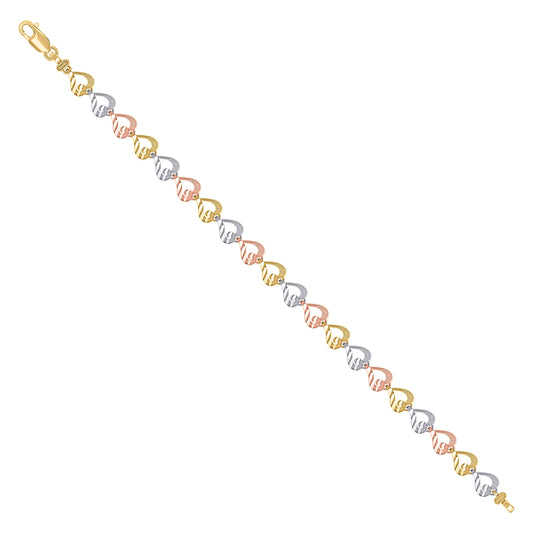 14Kt Gold Bracelet 7.5"