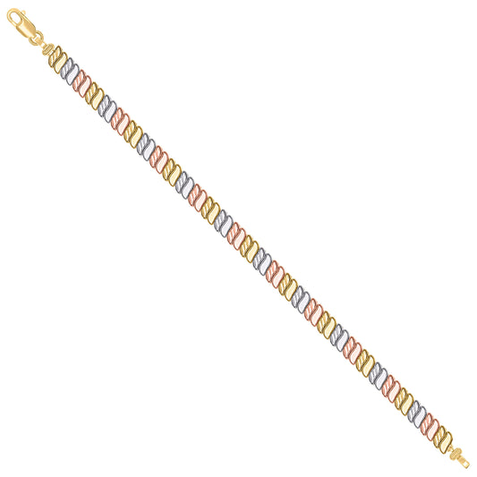 14Kt Gold Bracelet 7.5"