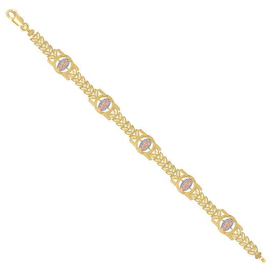 14Kt Gold Bracelet 7.5"