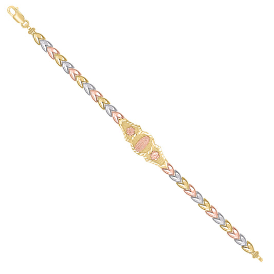 14Kt Gold Bracelet 7.5"