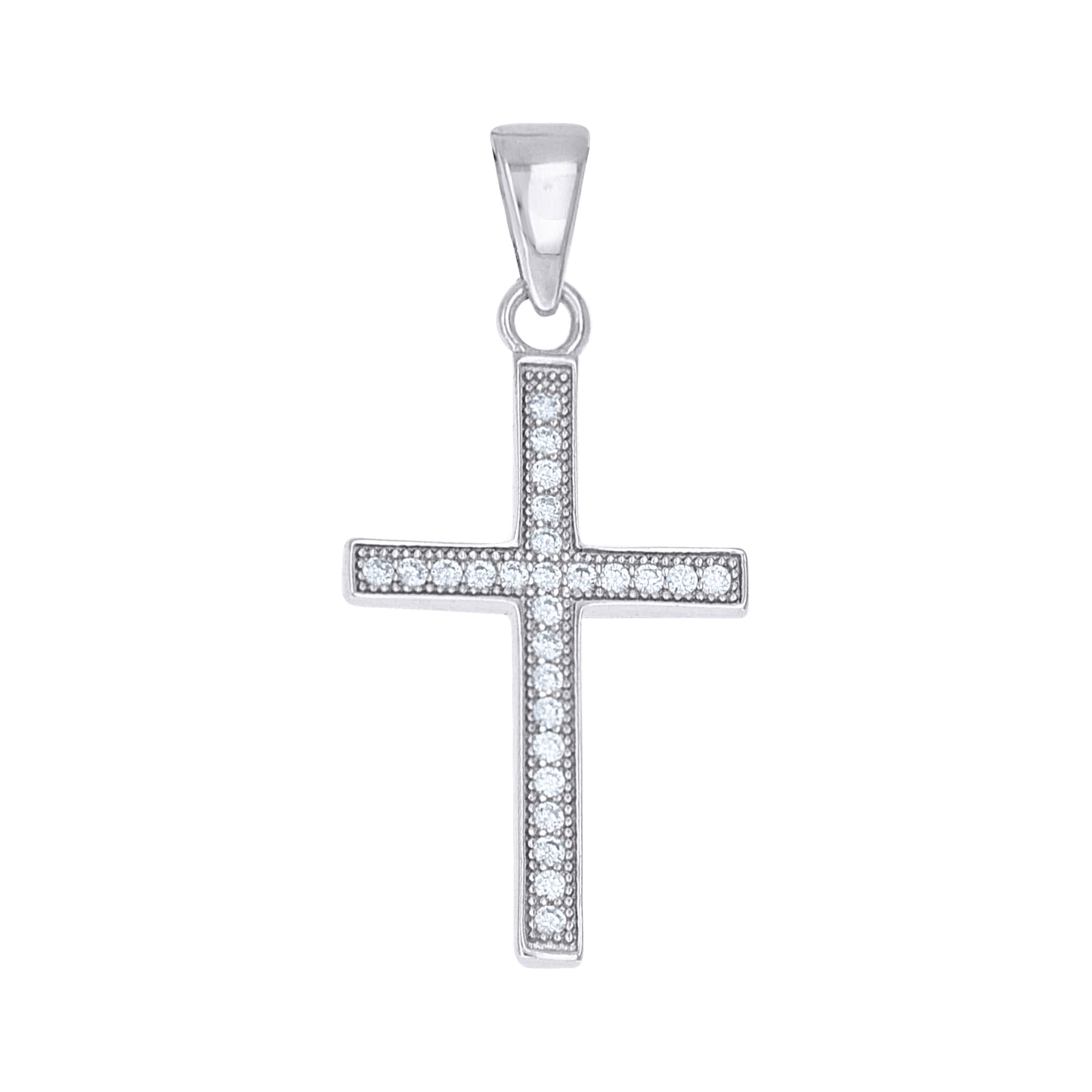 925 Sterling Silver Cz Pendant