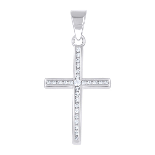 925 Sterling Silver Cz Pendant