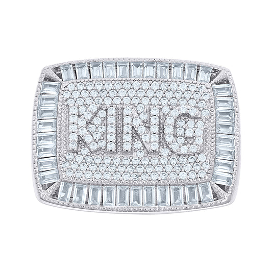 925 Sterling Silver R:0.79Ctw;B:2.15Ctw Moissanite