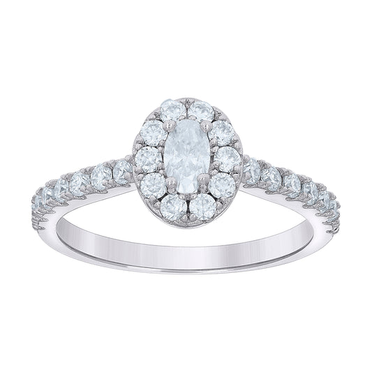 925 Sterling Silver Cz Ring S5