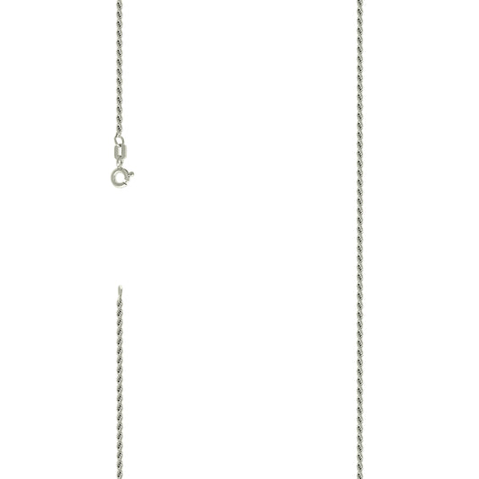 925 Silver Solid Rope Chain 0.5mm