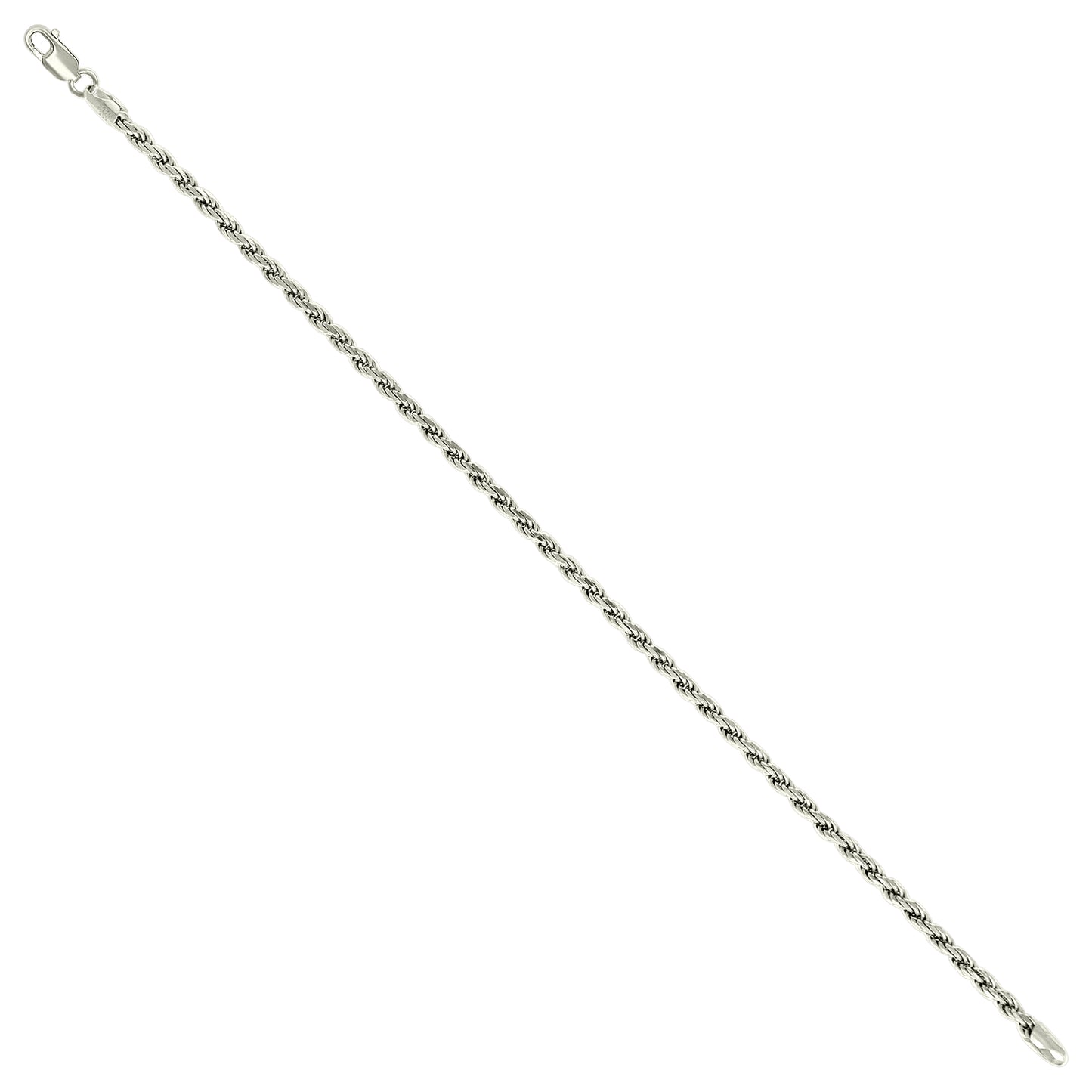 925 Silver Solid Rope Chain 3mm