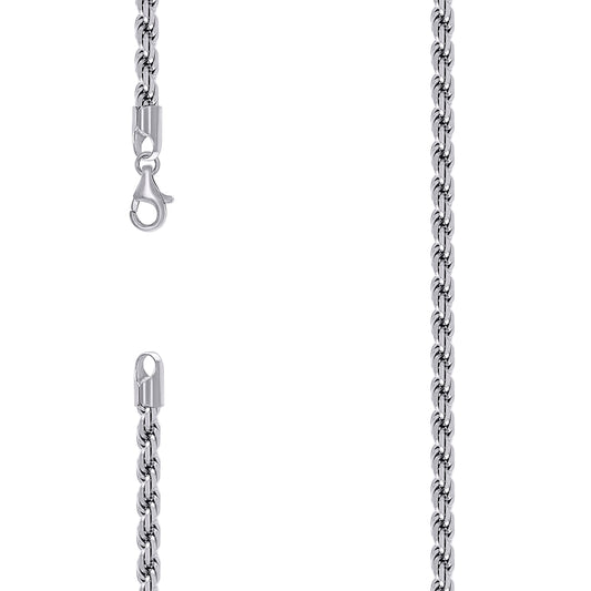 925 Silver Solid Rope Chain 4.5mm
