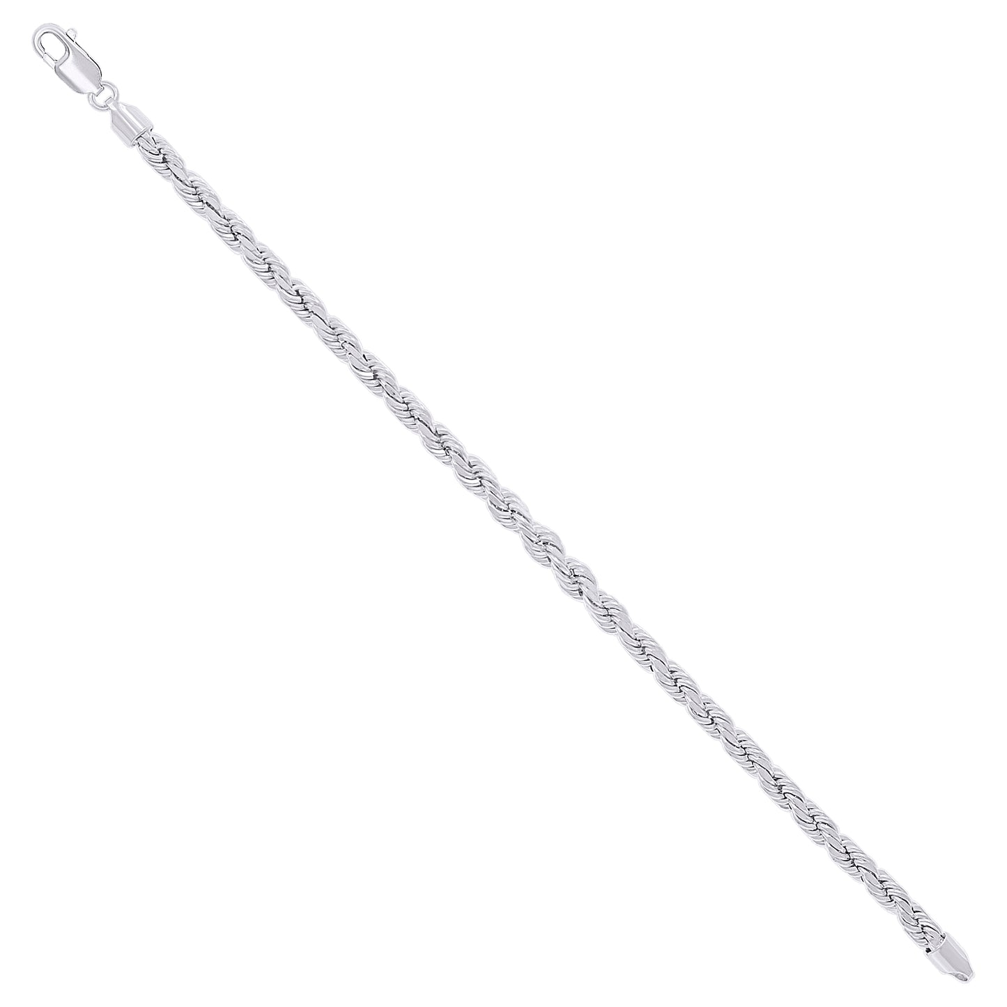 925 Silver Hollow Rope Chain 4.8mm