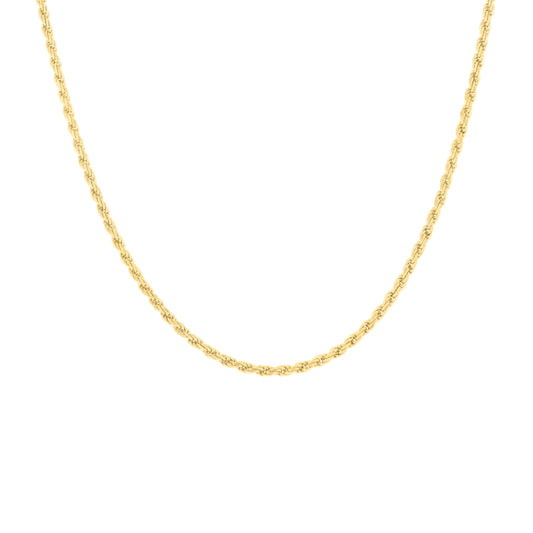 925 Silver Solid Rope Chain 1.5mm