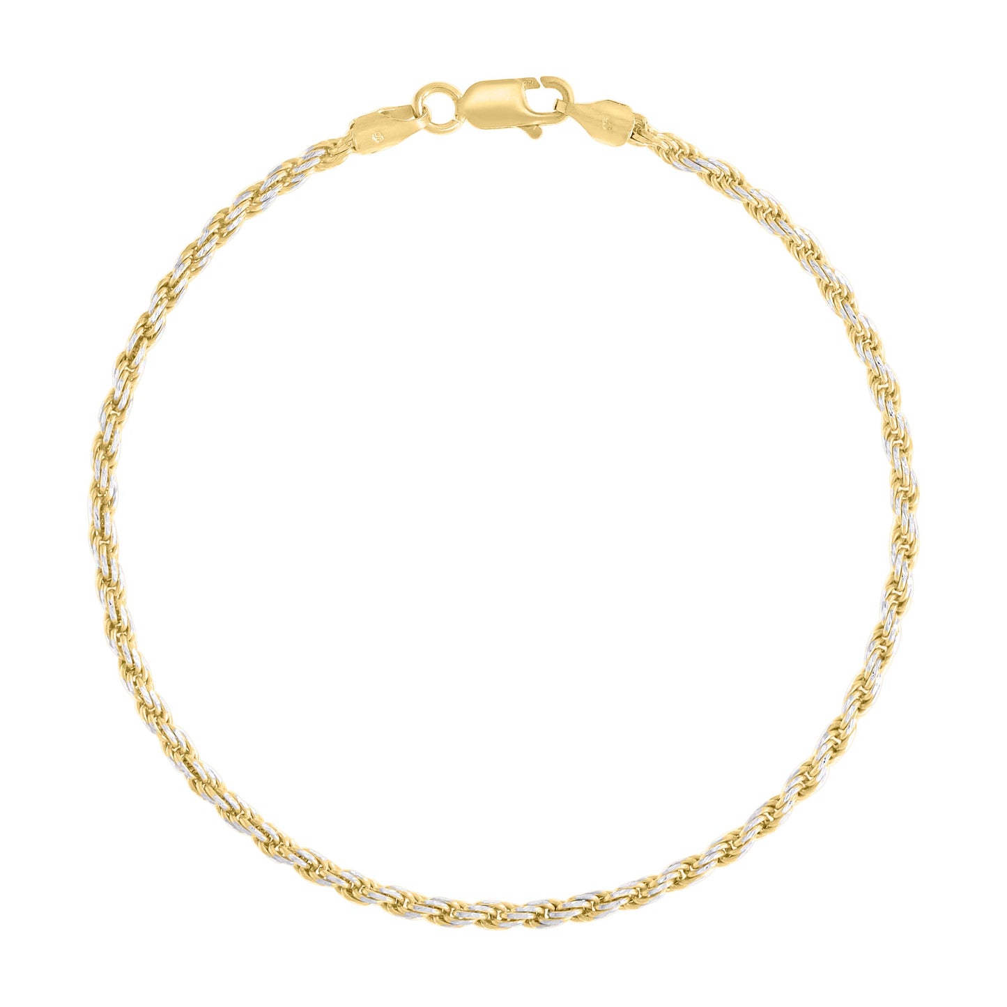 925 Silver Solid Rope Chain 2.5mm