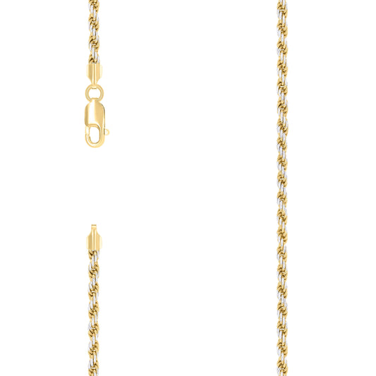 925 Silver Solid Rope Chain 2.5mm