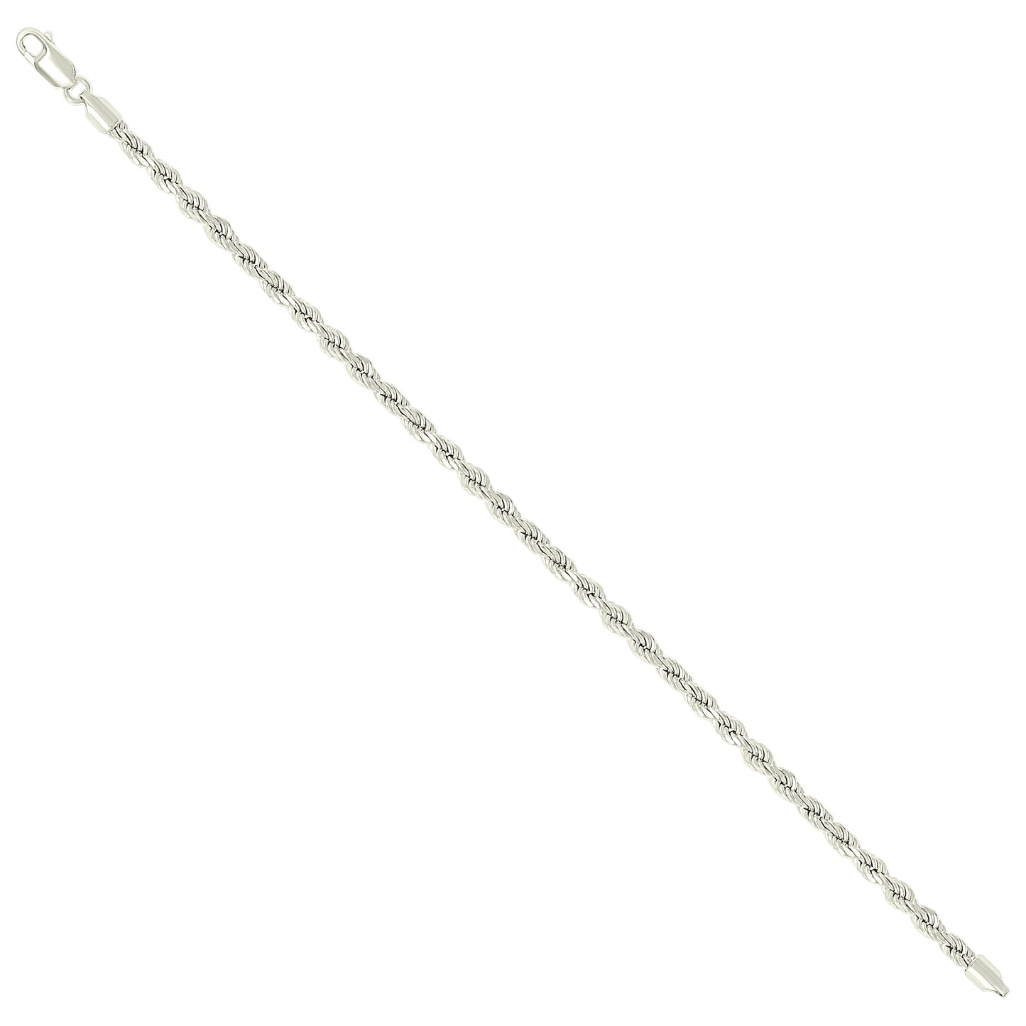 925 Silver Hollow Rope Chain 3.5mm
