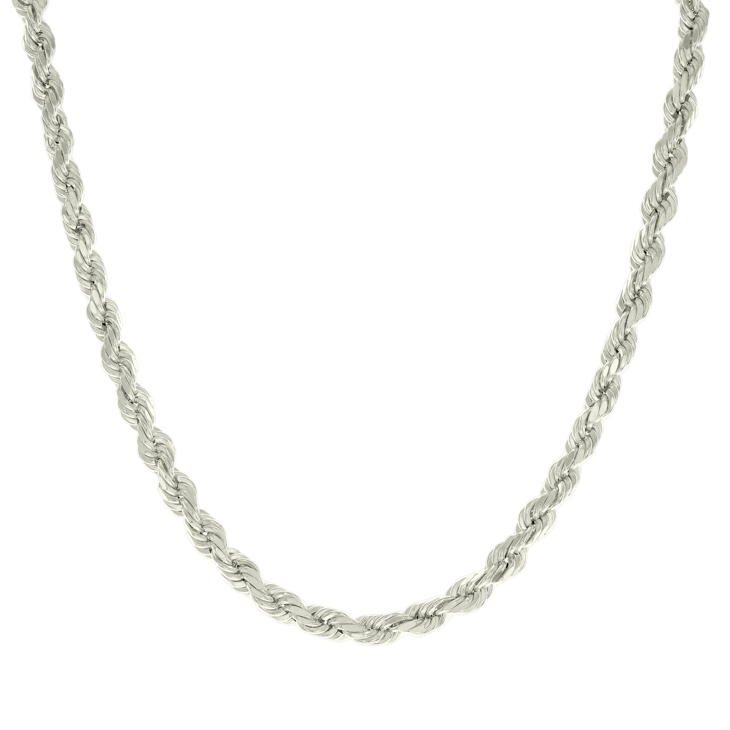 925 Silver Hollow Rope Chain 4.8mm