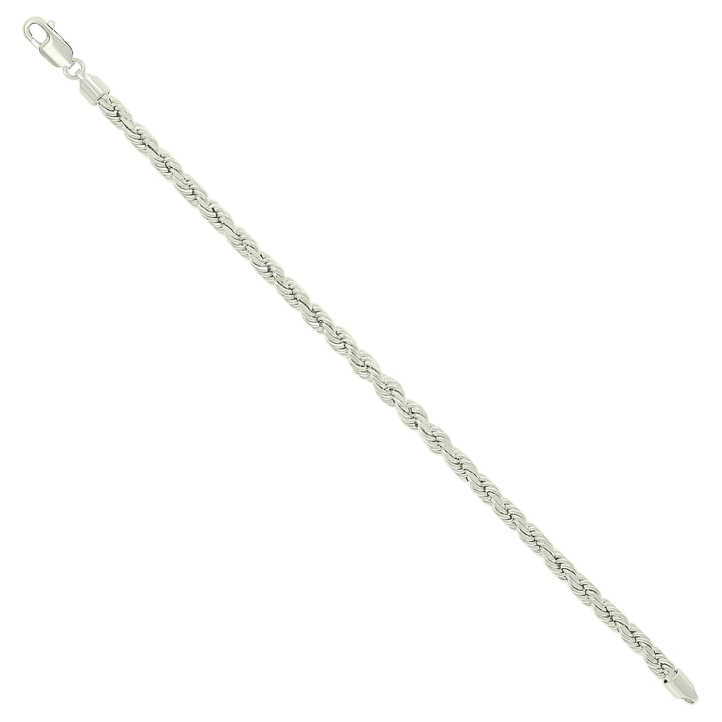925 Silver Hollow Rope Chain 4.8mm