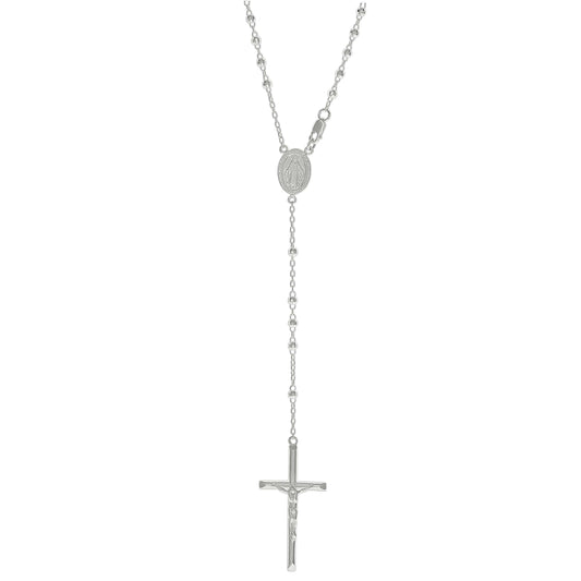 925 Sterling Silver Rosary 3mm