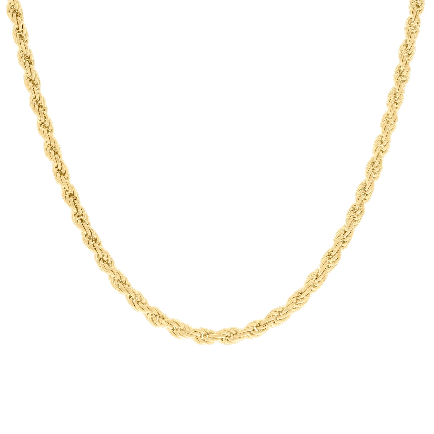 925 Silver Hollow Rope Chain 4.8mm