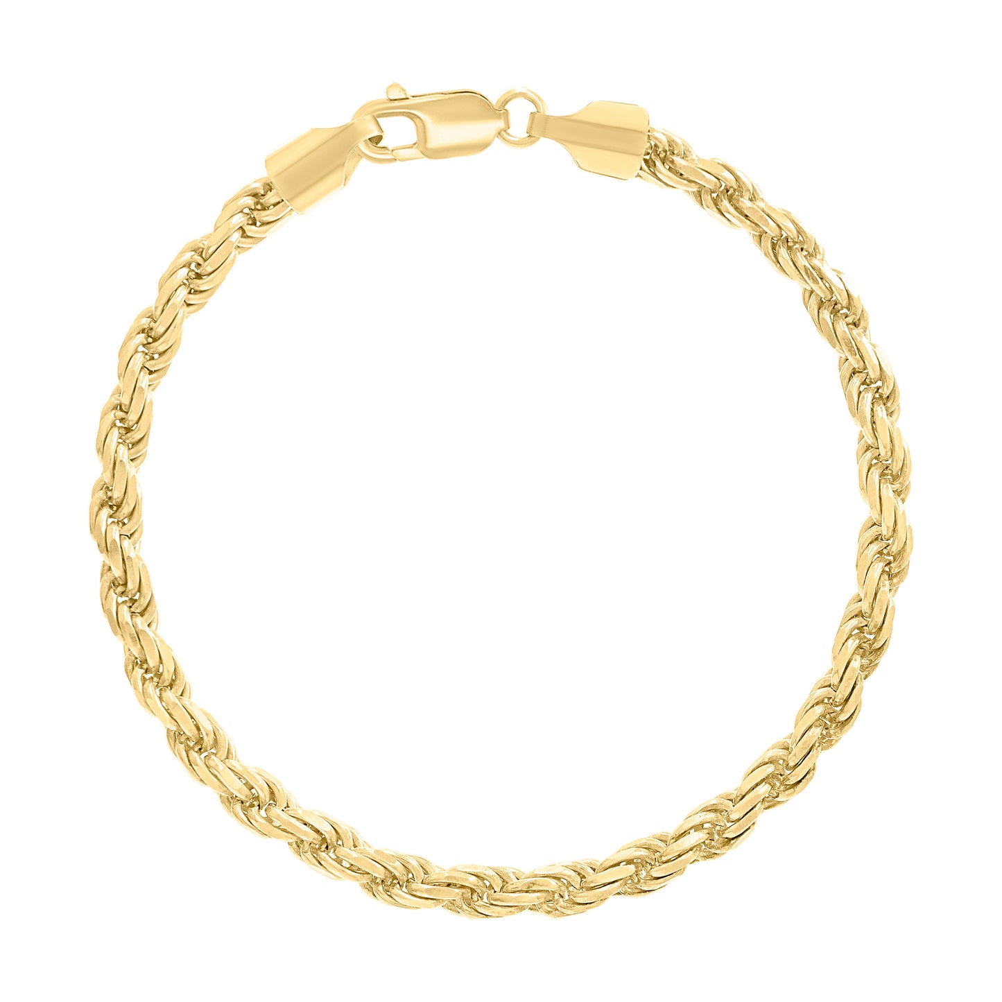 925 Silver Hollow Rope Chain 4.8mm