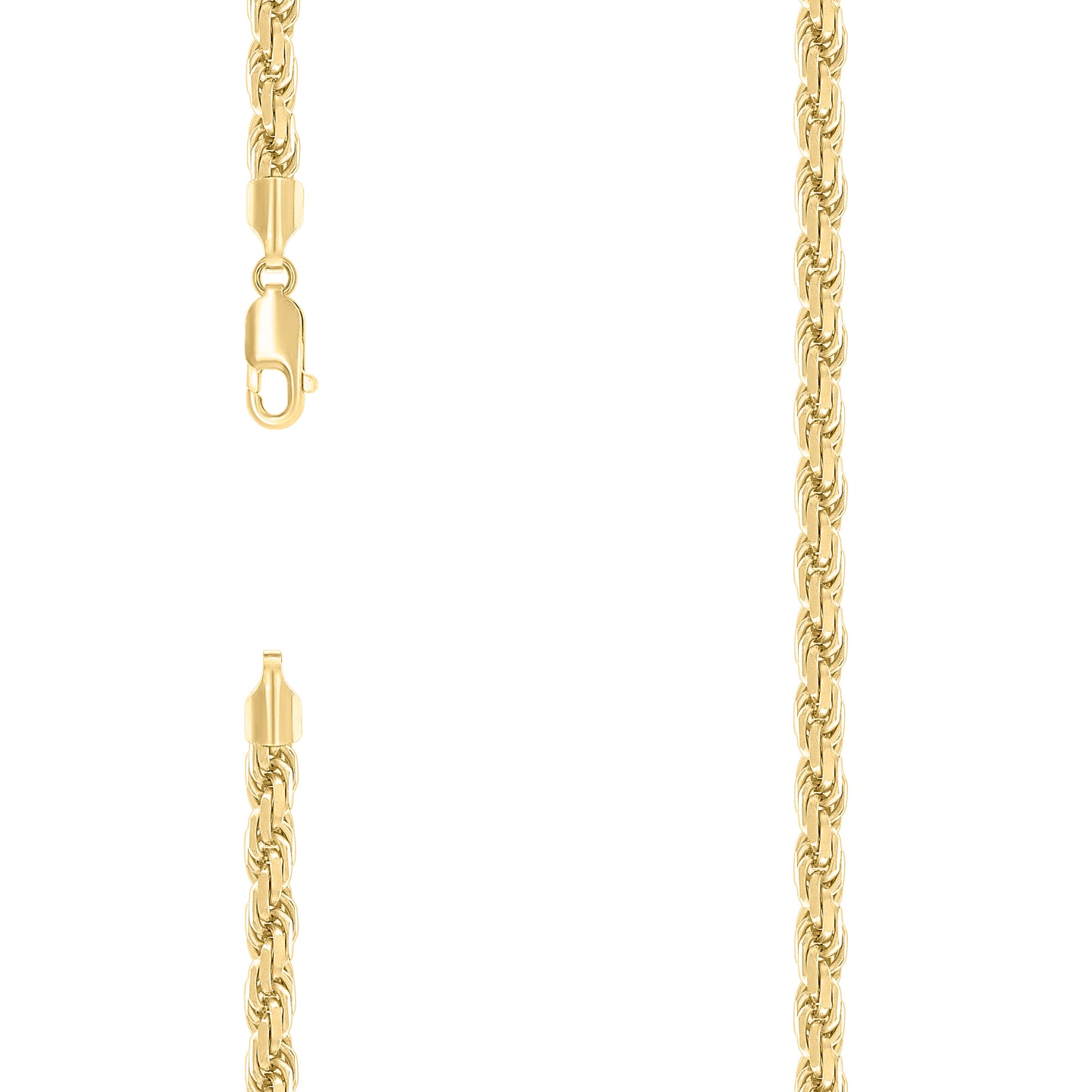 925 Silver Hollow Rope Chain 5.3mm