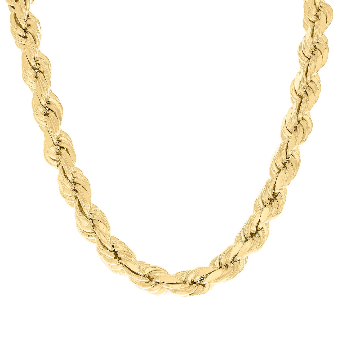 925 Silver Hollow Rope Chain 11mm