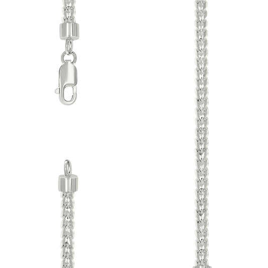 925 Silver Solid Franco Chain 3.7mm