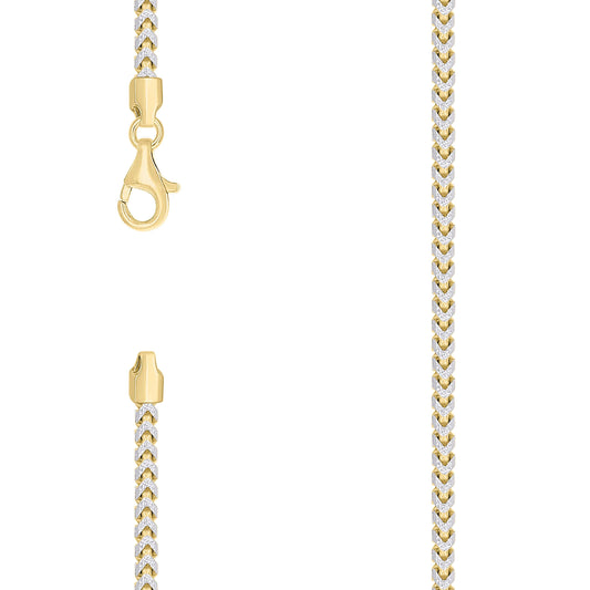 925 Silver Solid Franco Chain 3mm