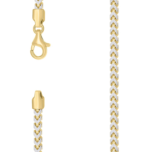 925 Silver Solid Franco Chain 4.2mm