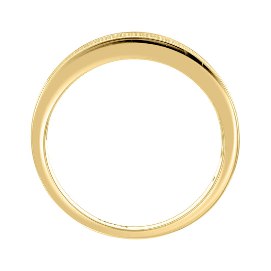 14Kt Gold Moissanite Ring S9