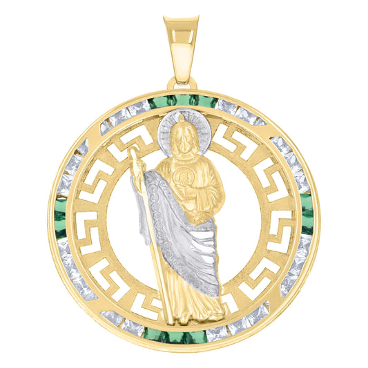 14Kt Gold Cz Pendant