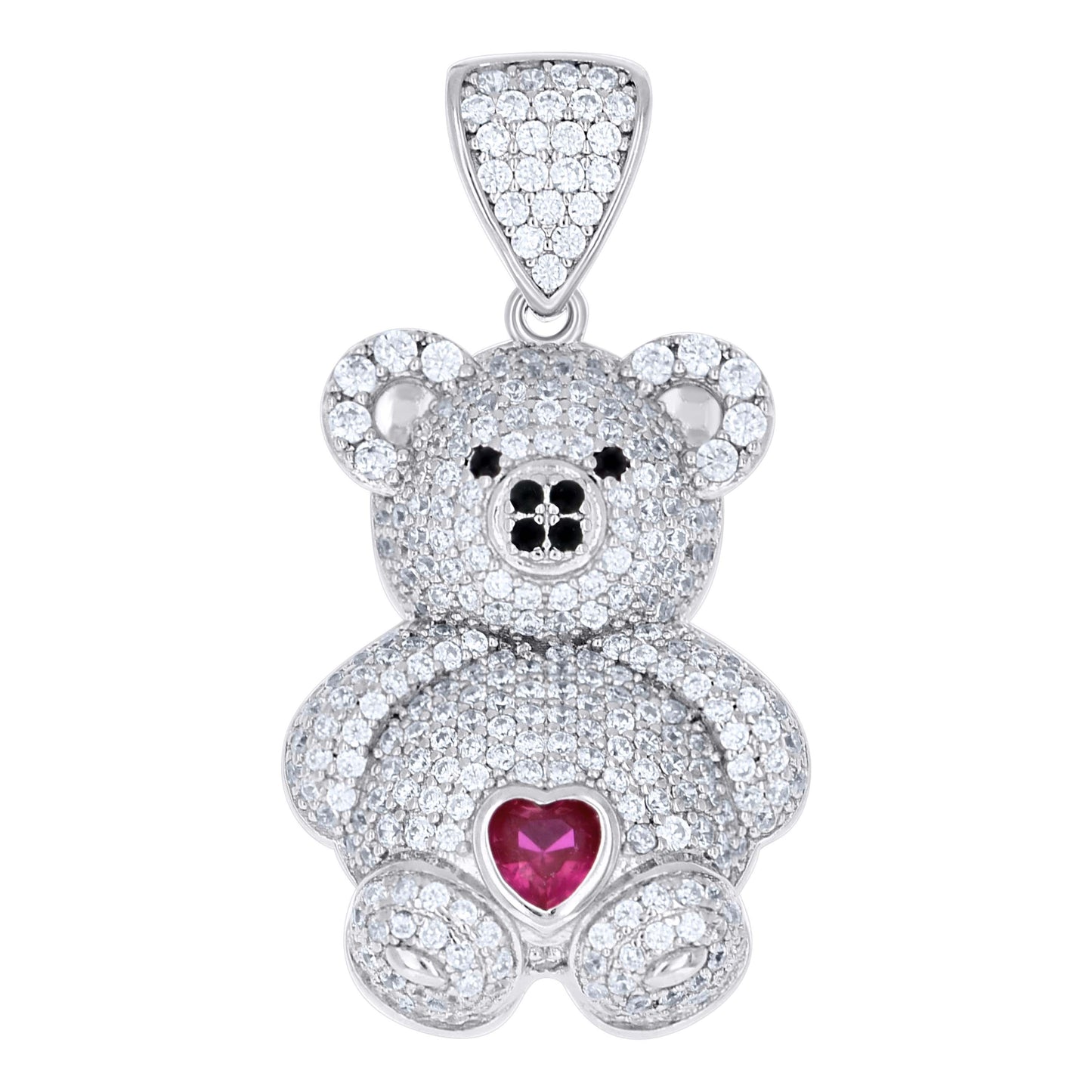 925 Sterling Silver Cz Pendant
