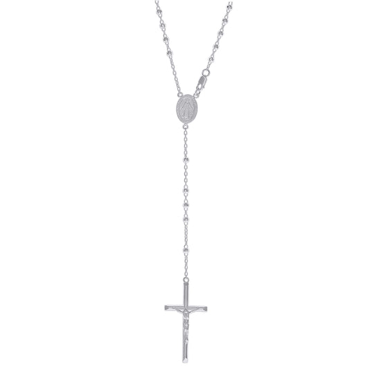 925 Sterling Silver Rosary 3mm
