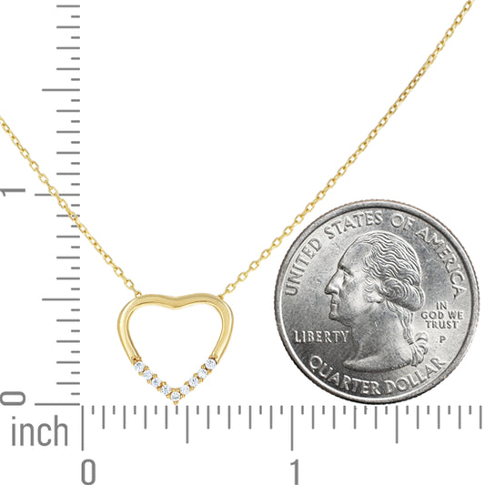 14Kt Gold Cz Necklace 18" (16"+2")