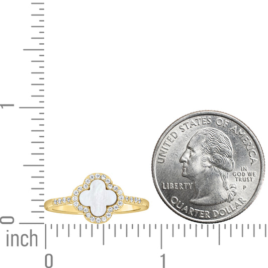 925 Sterling Silver Cz 10mm Ring S5