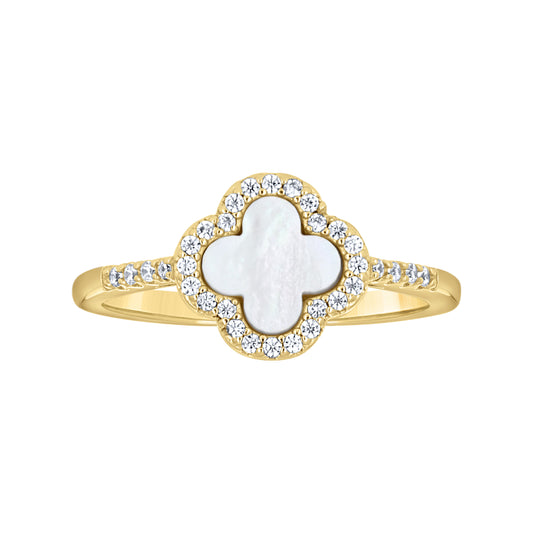 925 Sterling Silver Cz 10mm Ring S5