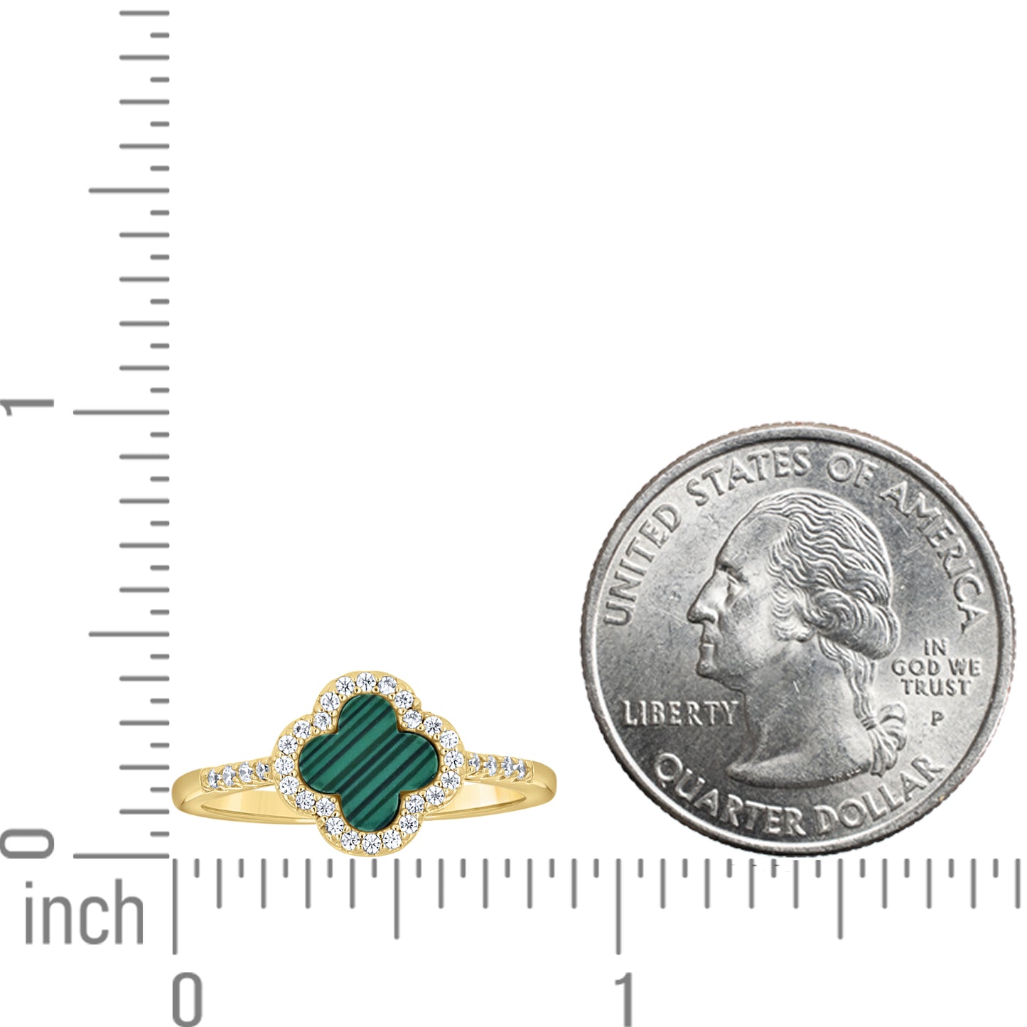 925 Sterling Silver Cz 10mm Ring S5