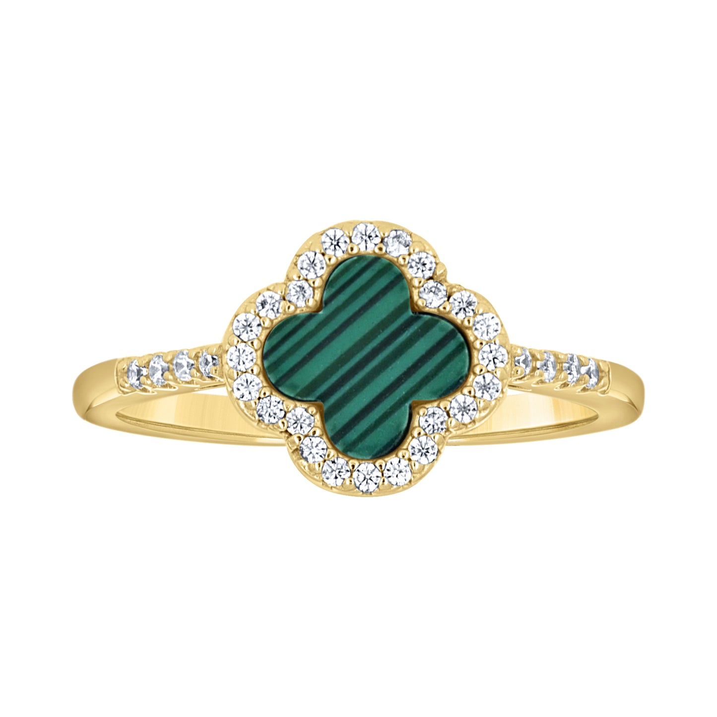 925 Sterling Silver Cz 10mm Ring S5