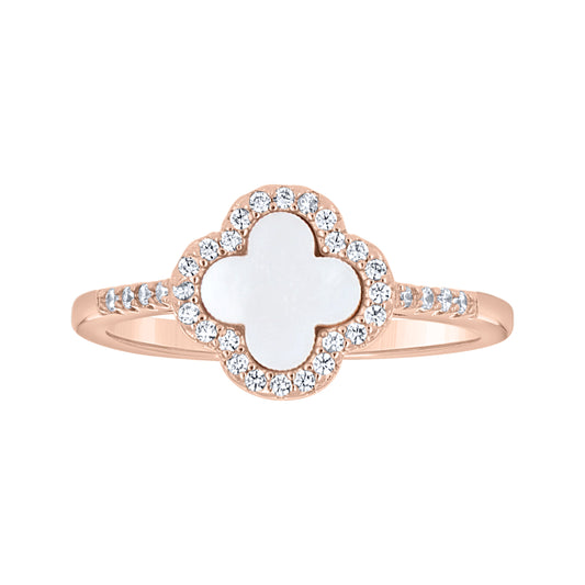 925 Sterling Silver Cz 10mm Ring S5