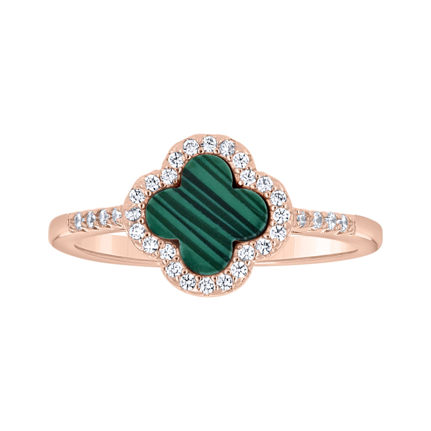 925 Sterling Silver Cz 10mm Ring S5