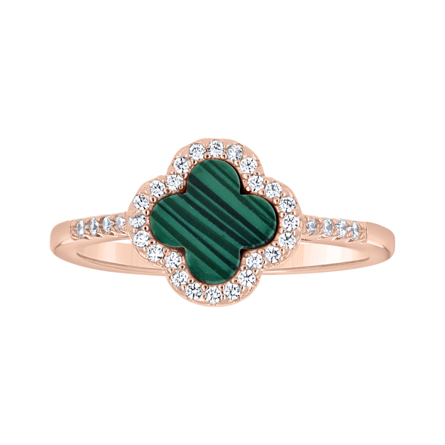 925 Sterling Silver Cz 10mm Ring S5