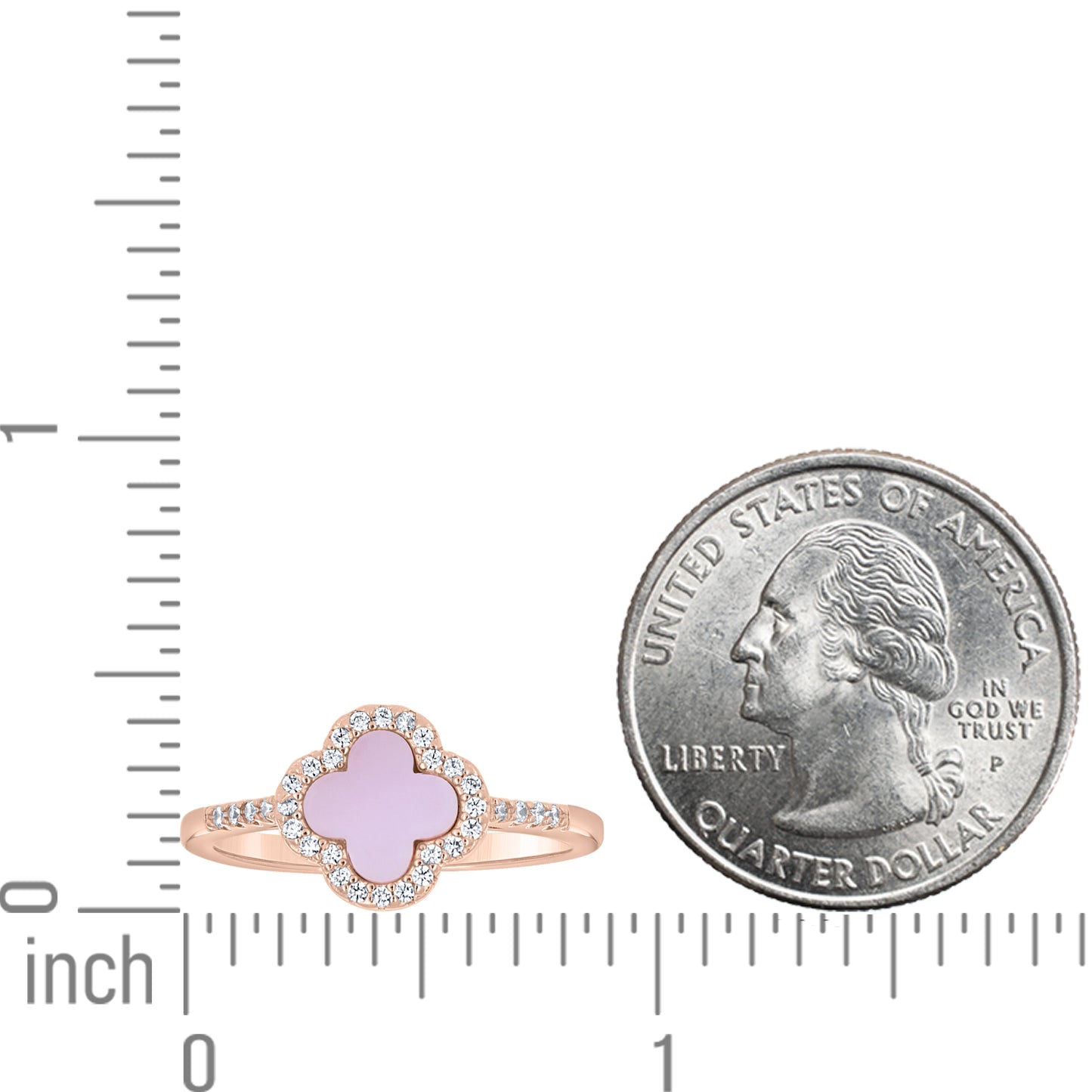 925 Sterling Silver Cz 10mm Ring S5